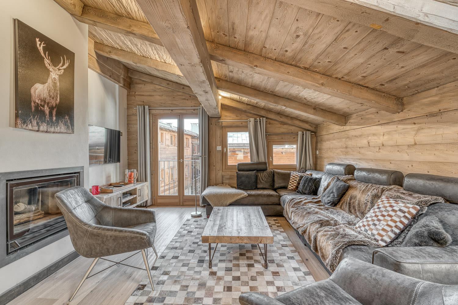 Appartement Equinox Megève Exteriör bild